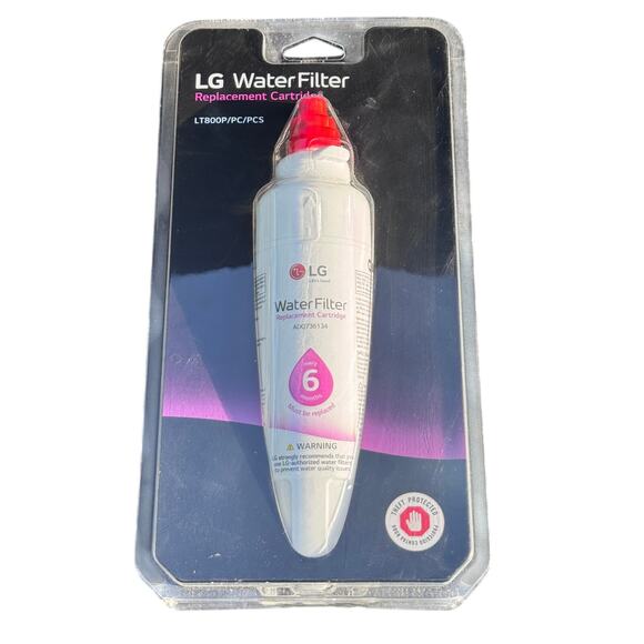 1 PACK GENUINE‎ OEM LG LT800P ADQ73613403 Water Filter Replacement - Picture 1 of 6